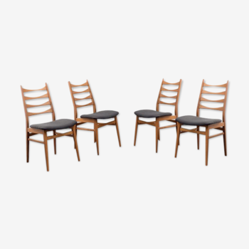 Set de chaises années 60 hêtre massif