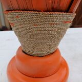 Vintage Orange Lamp