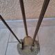 Bronze fireplace set