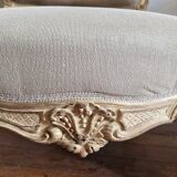 Pair of Louis XV style armchairs