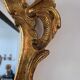 Miroir baroque en bois doré