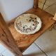 Country chic console side table