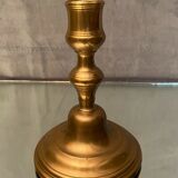 Brass bronze candle holder of the eighteenth period