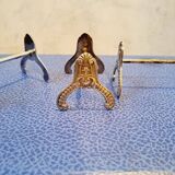 Boulnger 12-piece silver-plated knife holder set