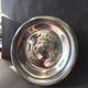 Vintage French silver-plated butter press, Coquillor style.
