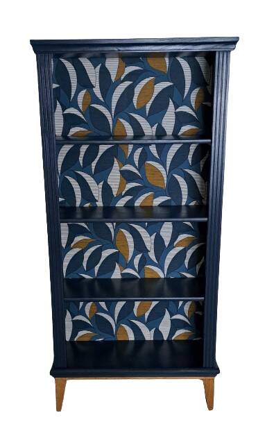 Rød Sødgren blue ganne bookcase