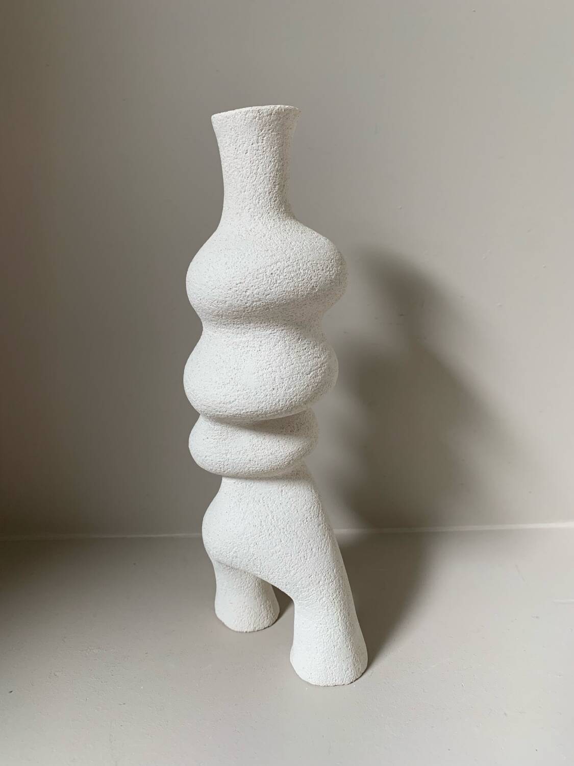 Vase in an organic shape