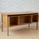 Oak Executive Desk By Arne Vodder From Brouer Møbelfabrik, Denmark, 1960s