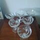 Crystal champagne glasses