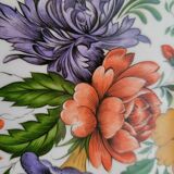 Service 9 assiettes plates Moulin des Loups Orchies modèle Derby multicolores