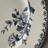 Set of 4 Sarreguemines Favorite ironstone dessert plates