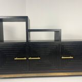 Meuble buffet asymétrique des années 1990