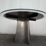 Round table by Luigi Saccardo for Maison Jansen 1970