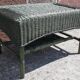 Salon de jardin complet en rotin. (Sofa, fauteuils x 2, table basse)