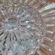 Square cast glass ceiling lamp