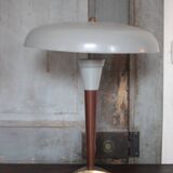 Pair of tripod lamps, 1950s design, bedside lamp, decor.