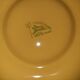 Set of 9 vintage earthenware compartment plates from Longchamp