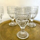 Baroque foot glasses