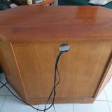 Design corner tv stand in solid wood