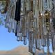 Venini trihedron chandelier in Murano glass