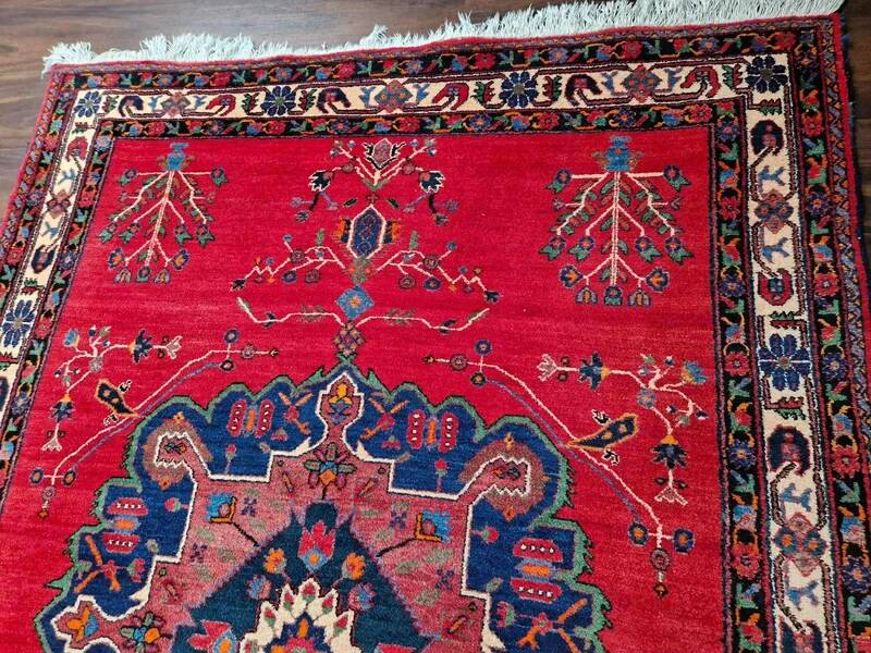 Tapis persan Doushegan noué main, Iran