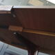 Vintage oval dining table with extensions for Baumann - 1960