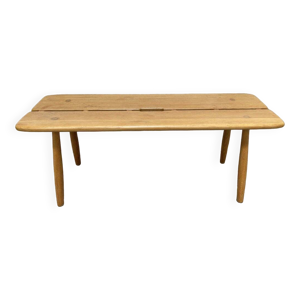 banc en chêne vintage