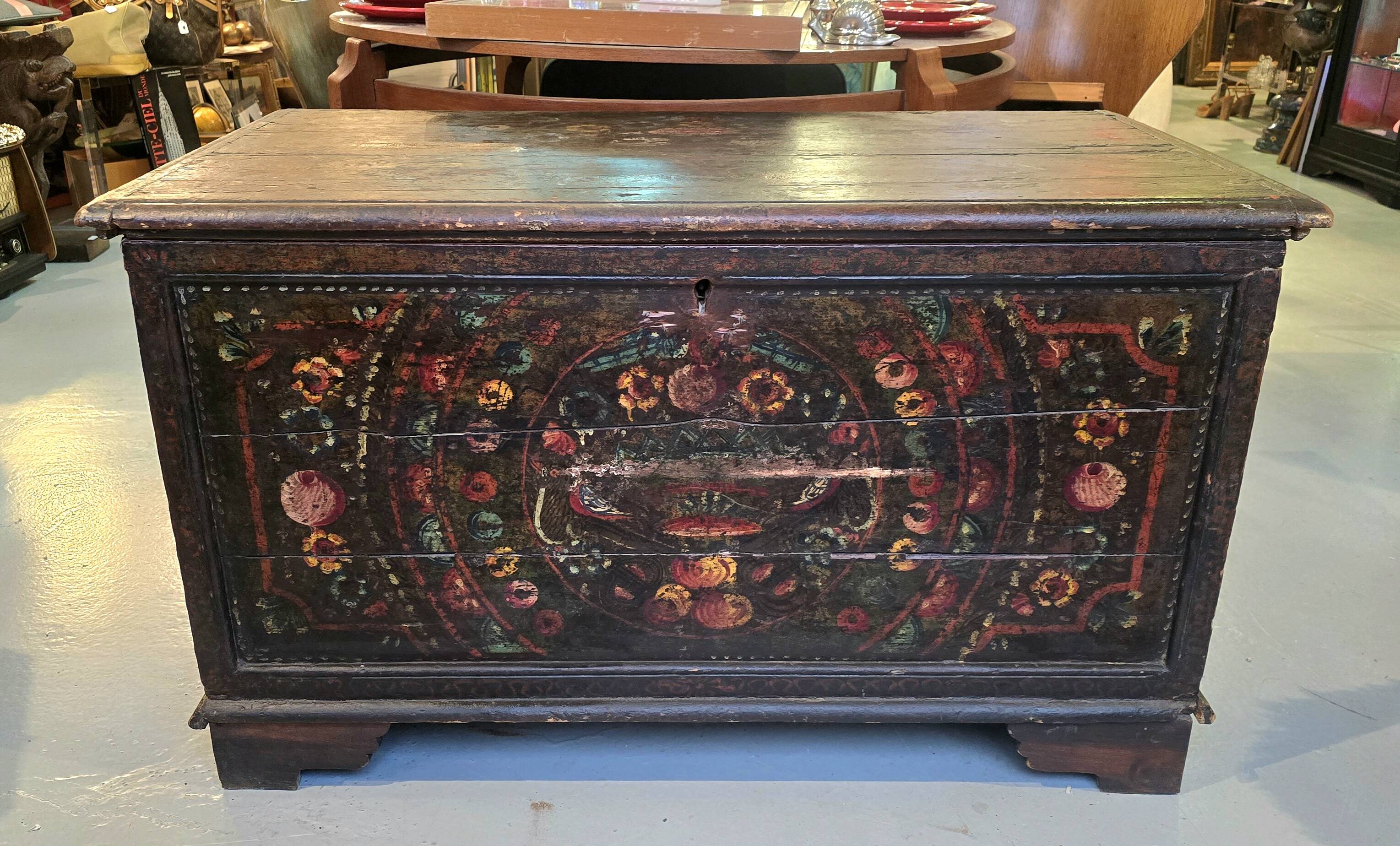 Chest says "SANDOUK" - Tunisia Circa 1900