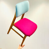 Four middle century chairs