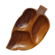 Wooden leaf top
