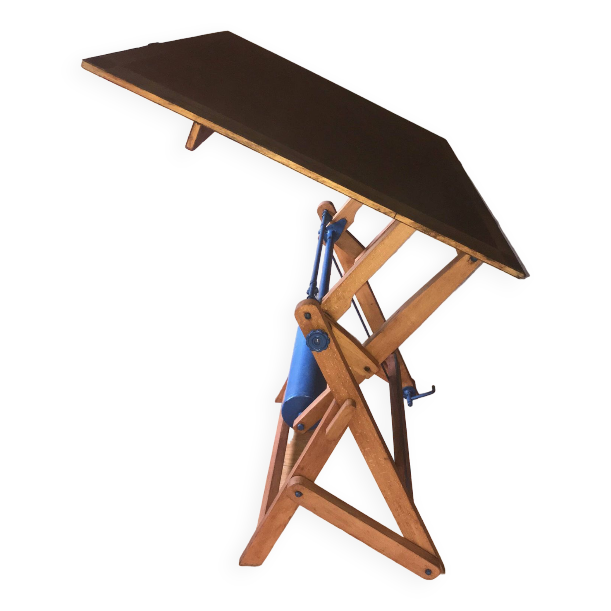 Wooden drawing table desk