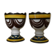 Lot de 2 coquetiers Saint Jean Brevelay
