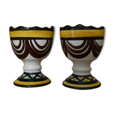 Set of 2 coquetiers Saint Jean Brevelay