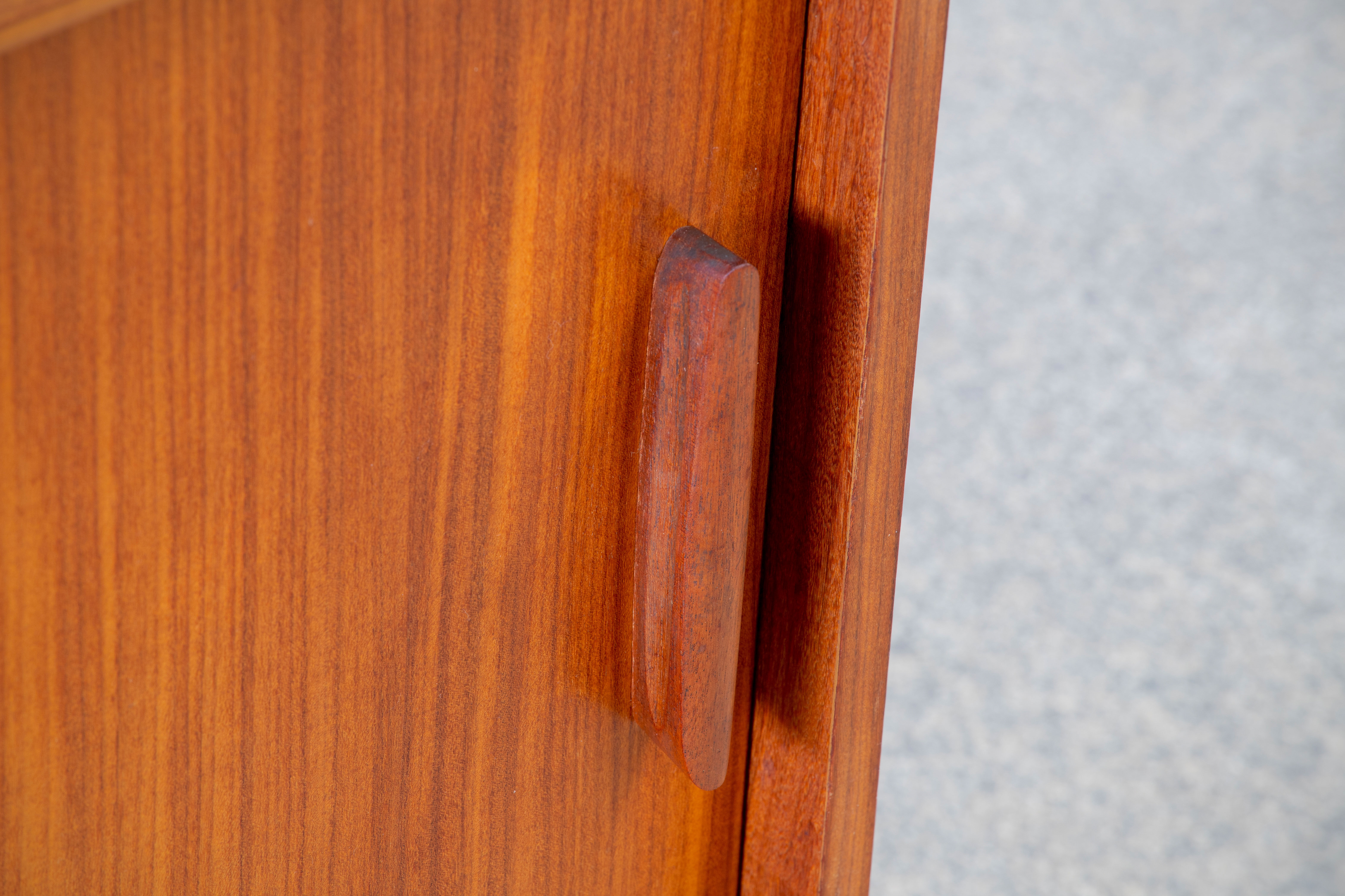 Scandinavian teak library 1960