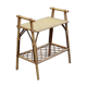 Rattan bedside table 1970