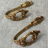 Louis XV style bronze coat hooks