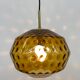 Limburg Glashutte glass hanging lamp , 1970