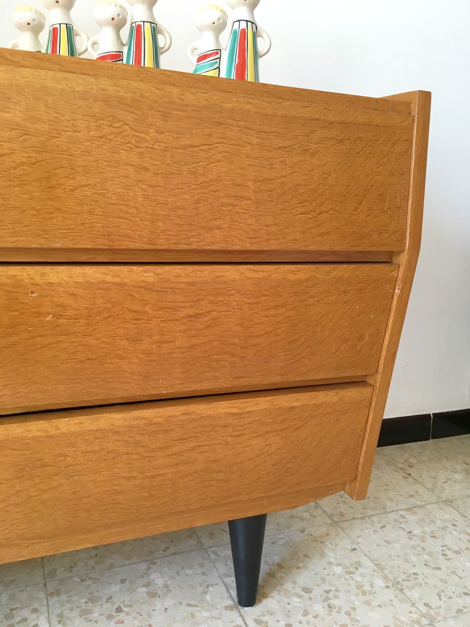 Scandinavian vintage chest of drawers 60s