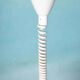 Vintage Scandinavian bowl lamp, minimalist mid-century pendant.