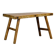 Table de boucher en chêne, vers 1920