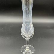 Vase signed Daum France – clear crystal