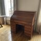 Antique American desk with curtain – original model from the 1920s/30s.