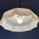 Suspension opaline rose ancienne