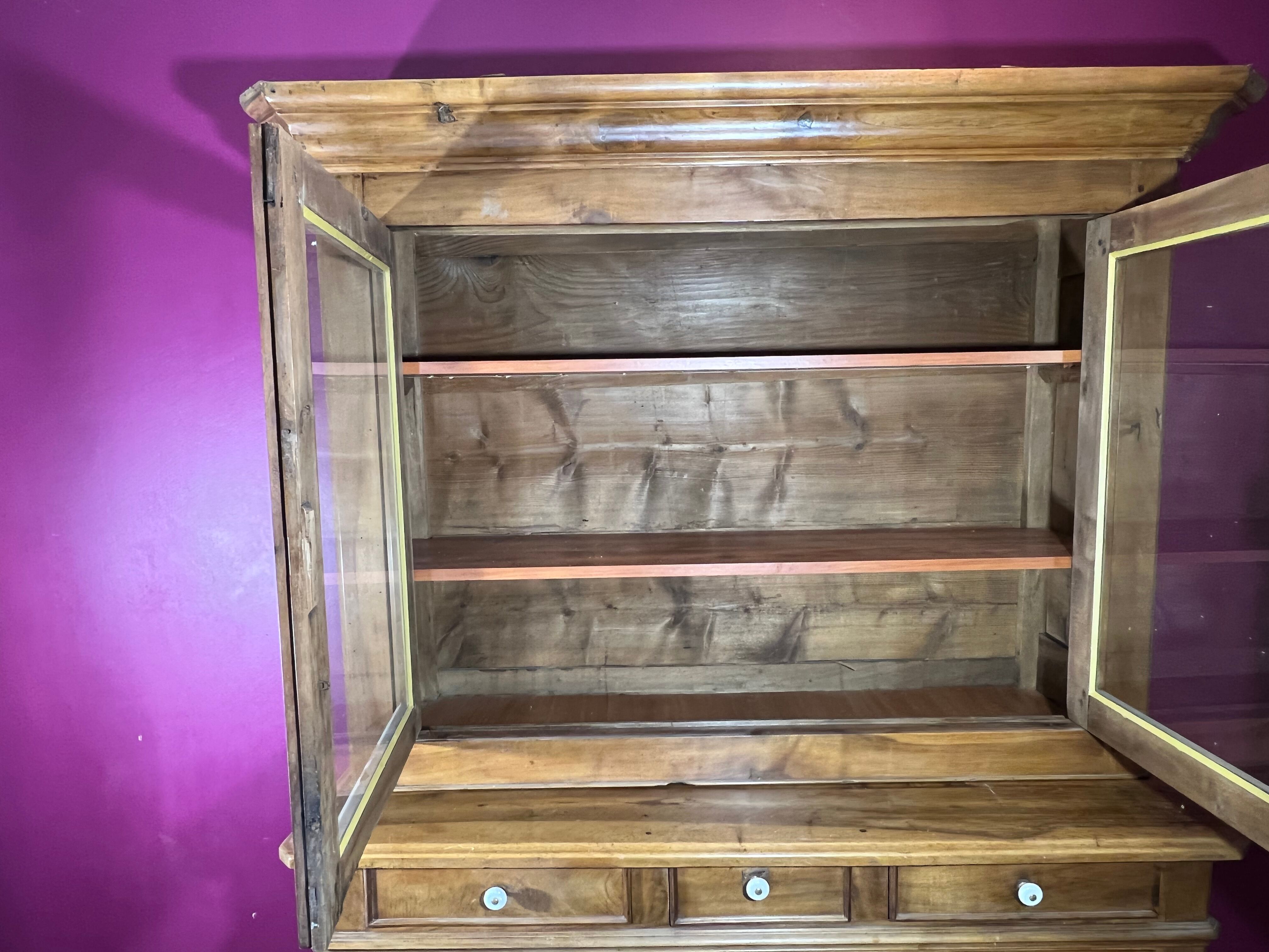 Wooden storage cupboard