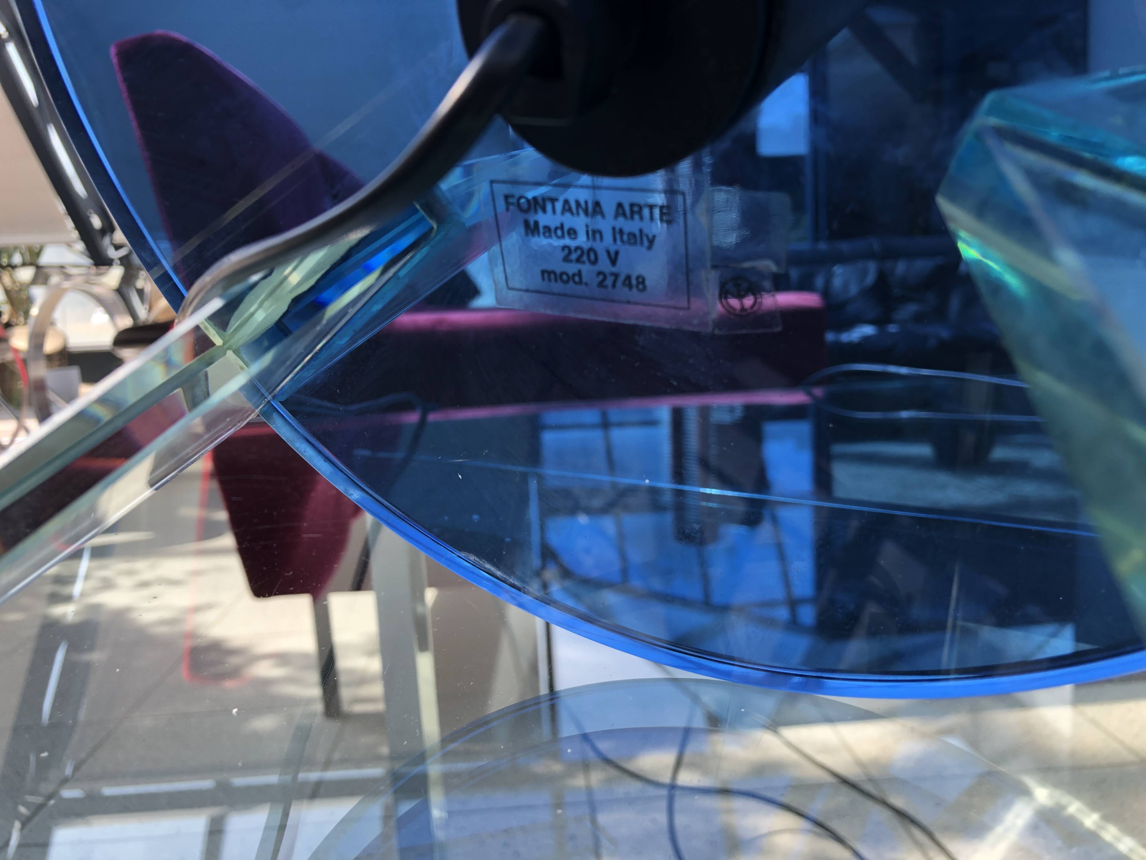 Otéro model lamp by Rodolfo Dordoni for Fontana Arte, 1986