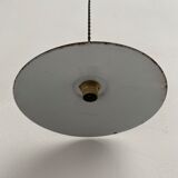 Lot 2 industrial hanging emaillee noires