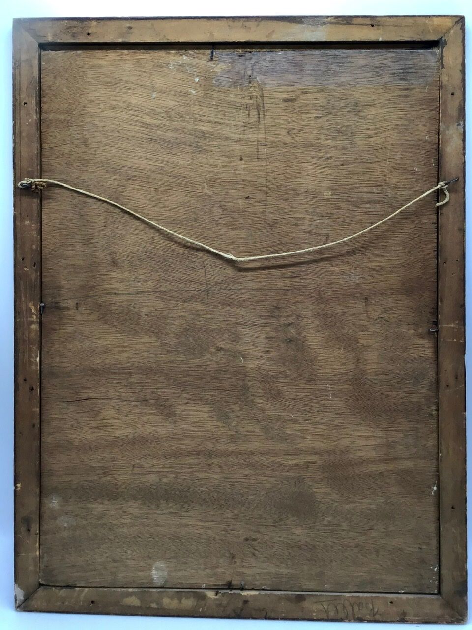 Old painting, sailboat, signed lower right, 70s/80s