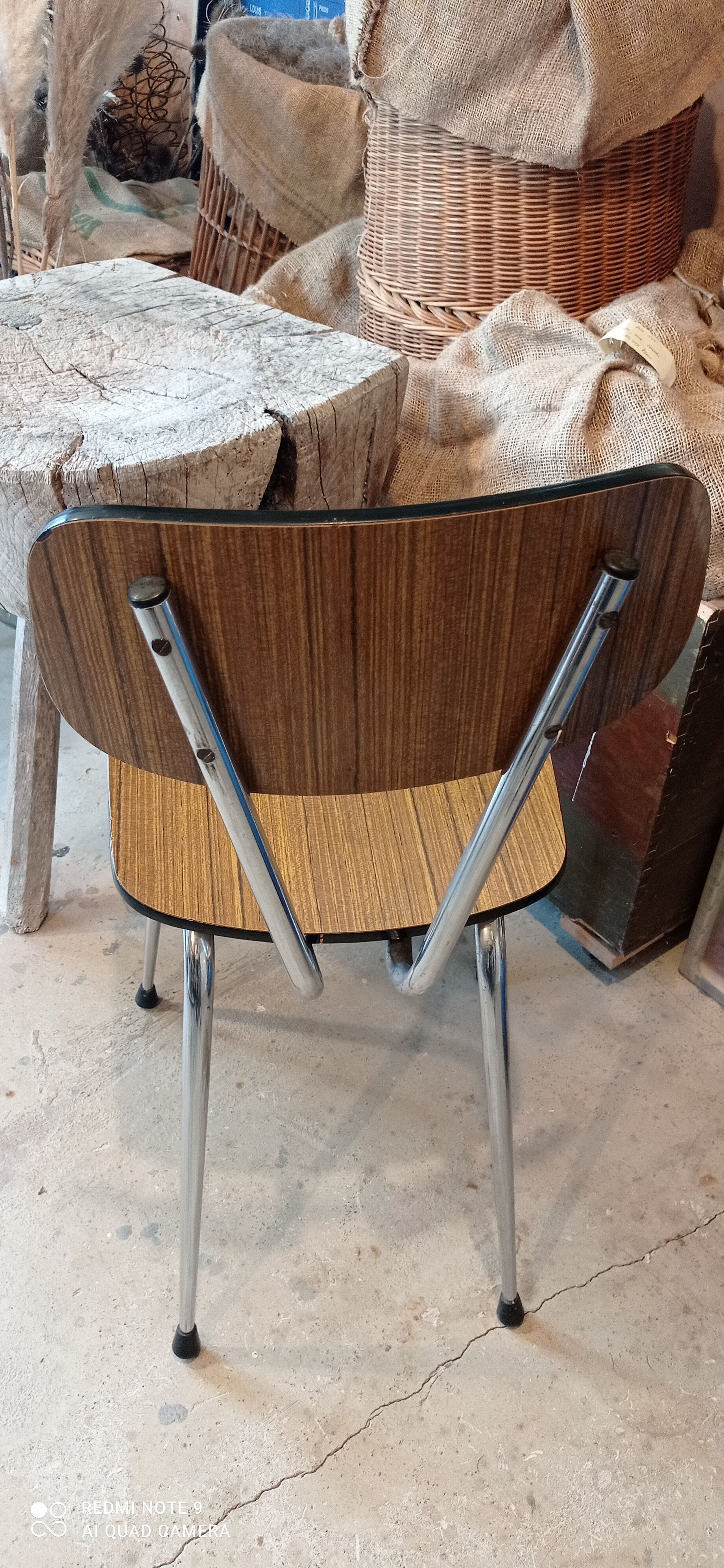 Lot chairs year 60 formica