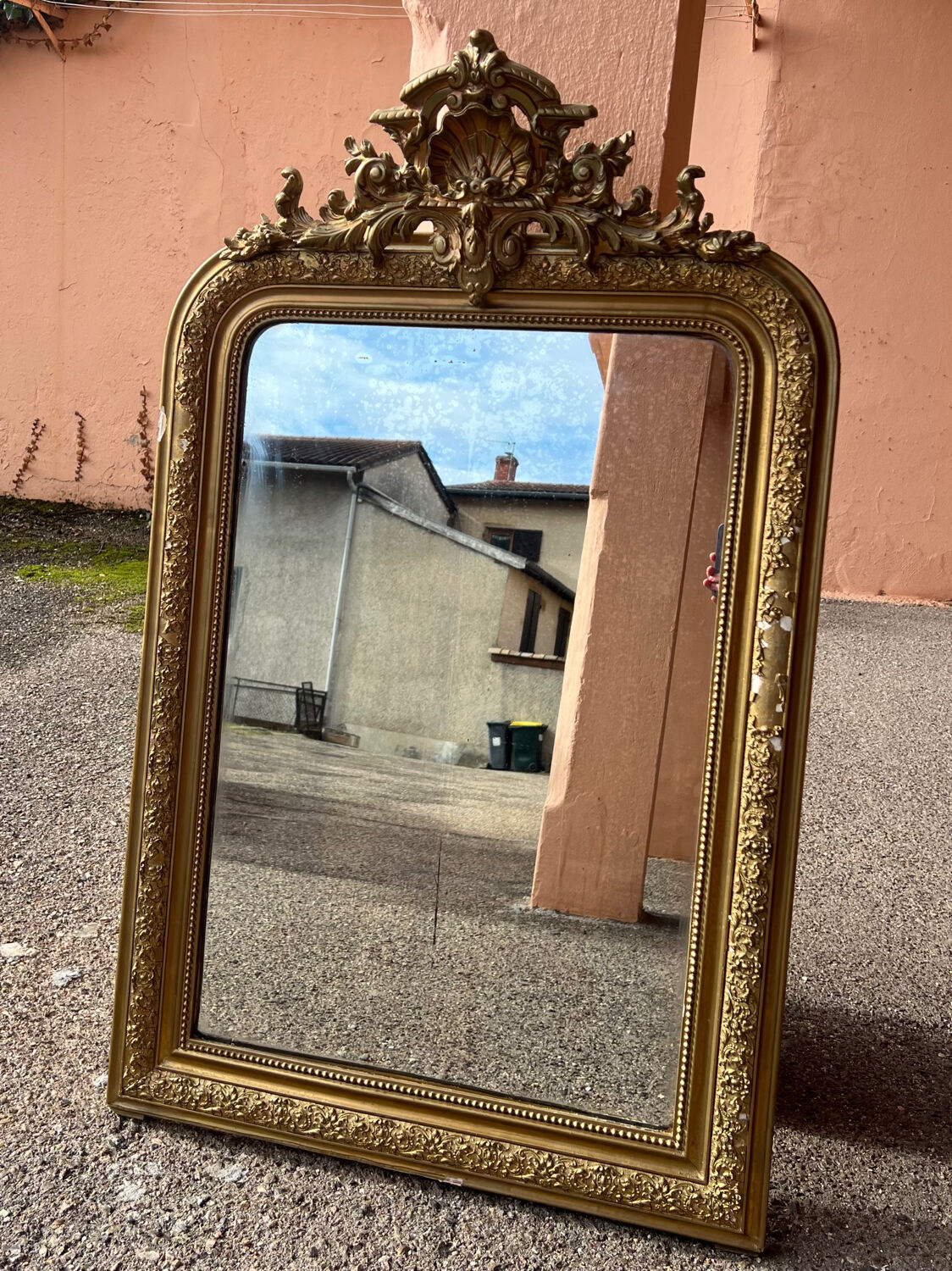 Large Louis Philippe mirror