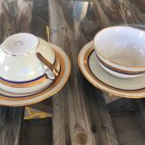 7-piece Limoges porcelain service